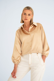 MAICAZZ SYDIA BLOUSE GOLD