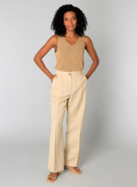 YEST GILANA ESSENTIAL BROEK BLEACHED