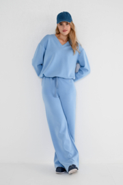 MAICAZZ PIPA BROEK ILLUSION BLUE(sale kan niet retour)