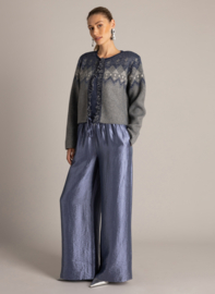 YEST ULRIKE VEST DARK BLUE/MID GREY M