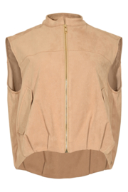MAICAZZ SILETT GILET SAND(sale kan niet retour)