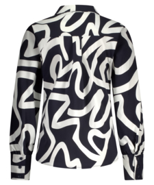 LADY DAY MILA BLOUSE KEITH BLUE TRV(sale kan niet retour)