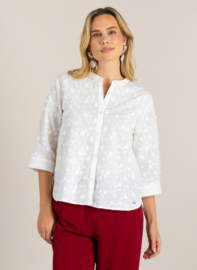 IVY BEAU GERDINE BLOUSE WHITE