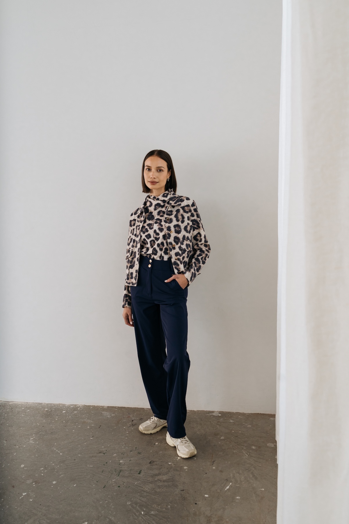 MAICAZZ SARAH PANTS NAVY TRV
