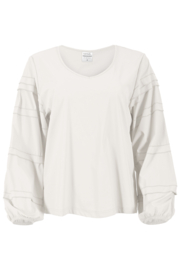 MAICAZZ LALONE -TOP OFFWHITE TRV(sale kan niet retour)