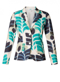 IVY BEAU BRENDA BLAZER NIGHT BLUE/MULTI TRAVEL 2981