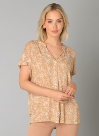 YEST ZILVER ESSENTIAL TOP SOFT SAND/MULTI COLOR(sale kan niet retour)