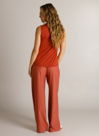 IVY BEAU DANIA BROEK BARN RED
