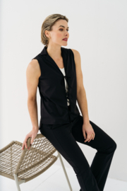 MAICAZZ MORELL GILET BLACK TRV(sale kan niet retour)