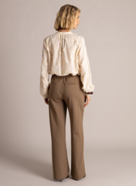 YEST SILJA BROEK L/32 GREY OLIVE