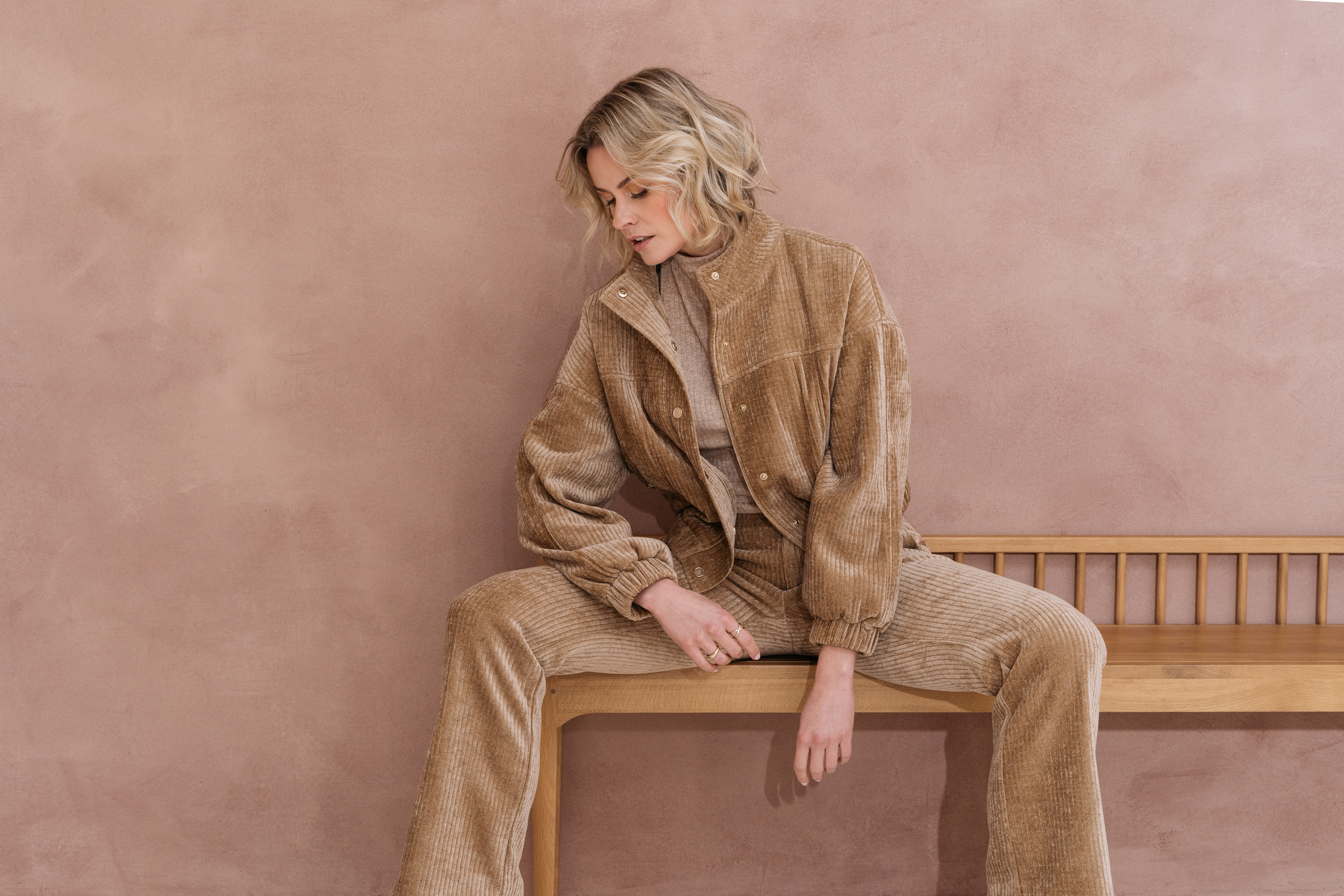 MAICAZZ PROSPER-JACKET DARK SAND