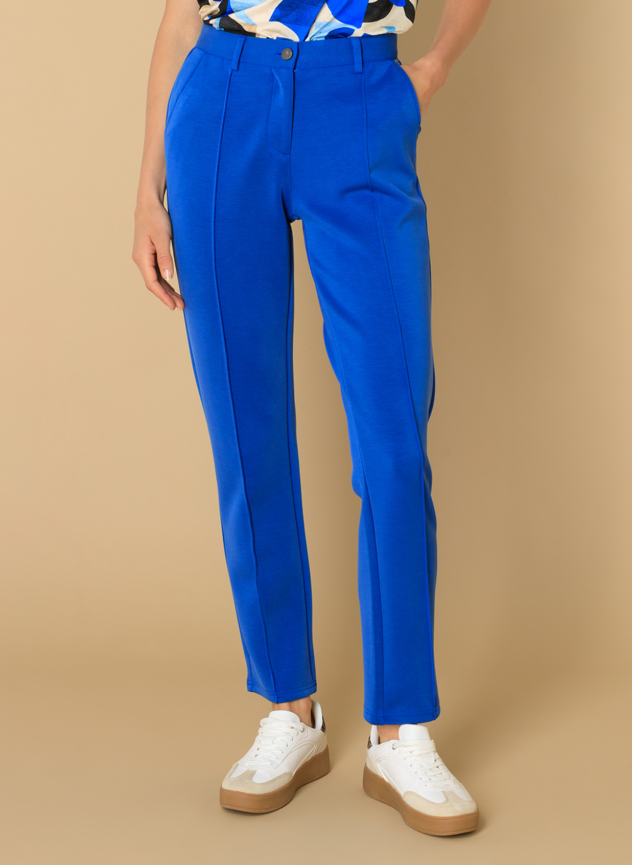 IVY BEAU PRE HERFST BROEK BRILLIANT BLUE