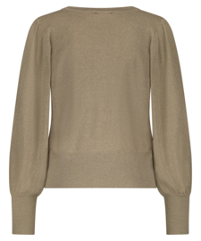LADY DAY LISA VEST TAUPE(sale kan niet retour)