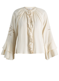 IVY BEAU KAITLYN BLOUSE OFFWHITE