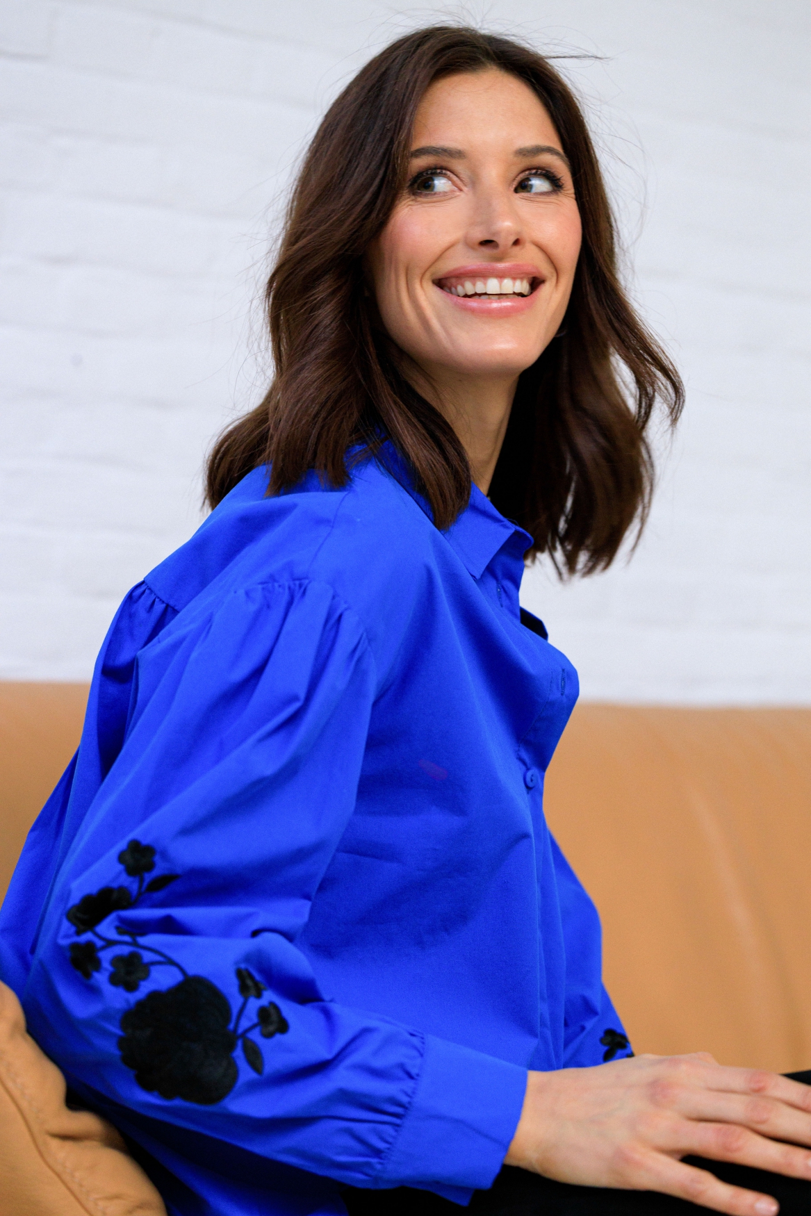 IVY BEAU PRE HERFST ESLINA TOP/BLOUSE BRILLIANT BLUE