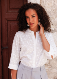 IVY BEAU GERDINE BLOUSE WHITE