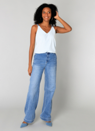 YEST SANA  BROEK DENIM STONE WASH