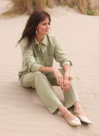 YEST KATERINA JAS/BLOUSE BOTANIC GREEN
