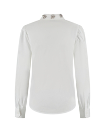 LADY DAY SPICE BLOUSE WHITE TRV