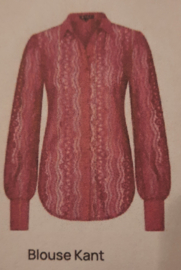 MI PIACE BLOUSE KANT MAGENTA PURPLE