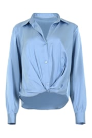 MAICAZZ PACEY-BLOUSE FADED BLUE
