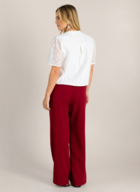 IVY BEAU GIULLIA BLOUSE WHITE