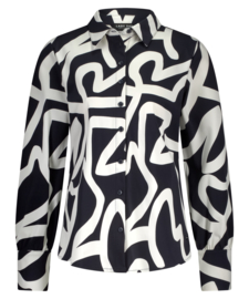LADY DAY MILA BLOUSE KEITH BLUE TRV(sale kan niet retour)