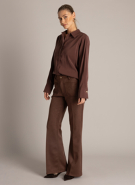 YEST ULIS BROEK RED BROWN