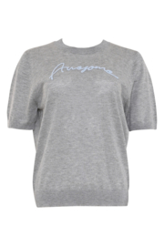 MAICAZZ VASSET KNIT GREY/BLUE