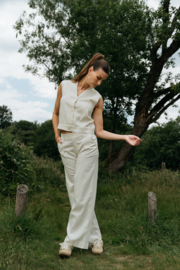 ZIZO SHINA GILET OFFWHITE