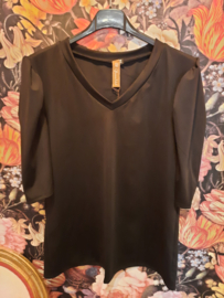 GLAMMLABEL TOP BLISS BLACK TRV