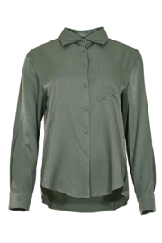 MAICAZZ SHOOT BLOUSE GREEN SMOKE(sale kan niet retour)