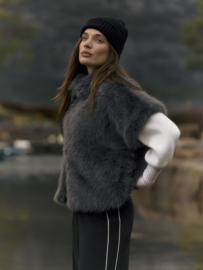 LADY DAY JENNA GILET GREY