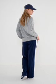 MAICAZZ RINA BROEK NAVY/STRIPE WHITE  TRV(sale kan niet retour)
