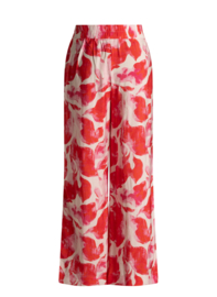 YEST MELINE BROEK BRIGHT PINK/MULTICOLOUR