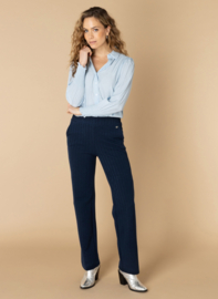 IVY BEAU TEUSDAY BROEK BLUE(sale kan niet retour)