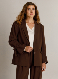 IVY BEAU KES BLAZER CHOLATE BROWN