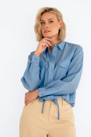 MAICAZZ SAMMY BLOUSE BLUE(sale kan niet retour)