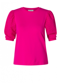 IVY BEAU NELIA TOP BRIGHT ROSE/PINK(sale kan niet retour)