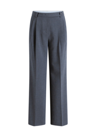 YEST USANDRA BROEK MID GREY MELANGE L/32