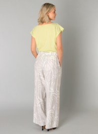 YEST TESSA BROEK SOFT GREY/WHITE