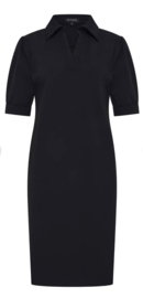 MI PIACE POLO DRESS BLACK TRV