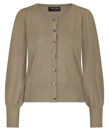 LADY DAY LISA VEST TAUPE(sale kan niet retour)