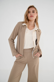 MAICAZZ REVIVE JACKET SAND-OFFWHITE TRV(sale kan niet retour)