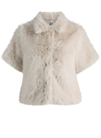 IVY BEAU KAYA BODYWARMER OFFWHITE