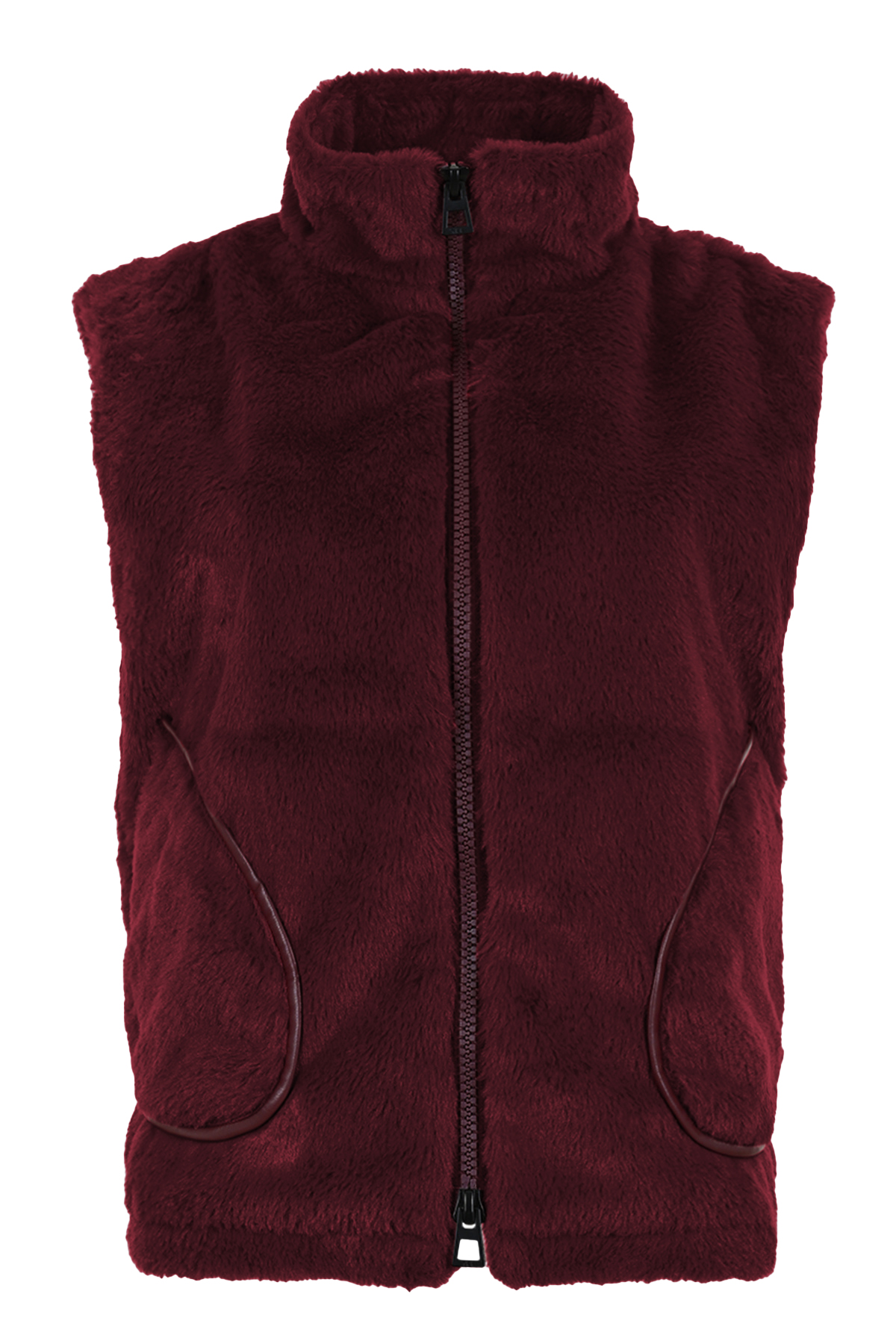MAICAZZ BEIJNG-GILET PLUM
