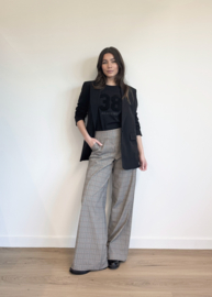 LADY DAY MILLE BROEK MARIN CHECK PRINT TRV