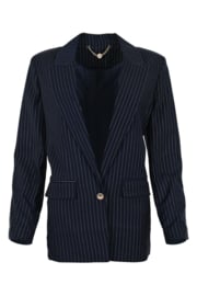 ZIZO PHIRIS-JACKET PINSTRIPE GOLD