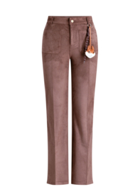 YEST ULIS BROEK RED BROWN
