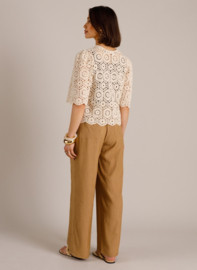 YEST MAYRA TOP/VEST CREAM